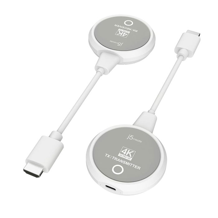 Adaptateur HDMI j5create JVAW75-N Blanc Gris