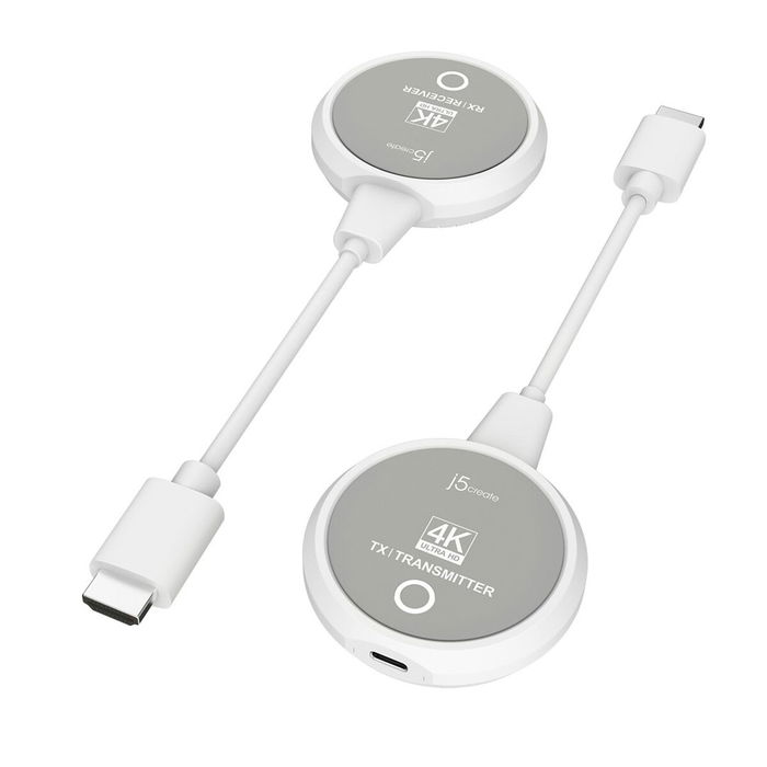 Adaptateur HDMI j5create JVAW75-N Blanc Gris