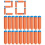 NERF Hasbro Recambio F8640 - Pack de 20 Dards N1 pour Série N - Puntería et Précision Maximale