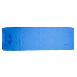 Pyramex Toalla reutilizable refrescante envolvente, bleu, 66 x 21,6 cm