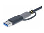 StarTech.com FCREADMICRO3V2 - Lecteur de cartes mémoire USB 3.0 / USB-C, SD, microSD, CompactFlash