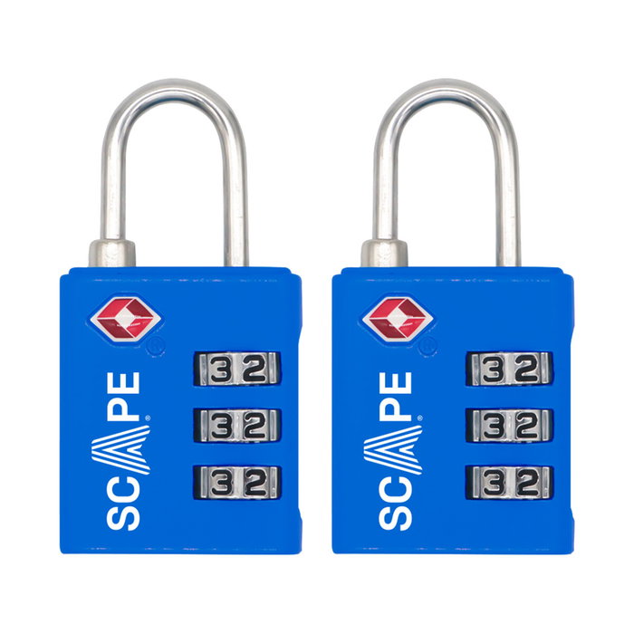 Serrure à combinaison Scape Travel TSA-001 2 Pièces