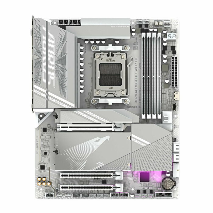 Gigabyte X870 AORUS ELITE WF7 ICE White