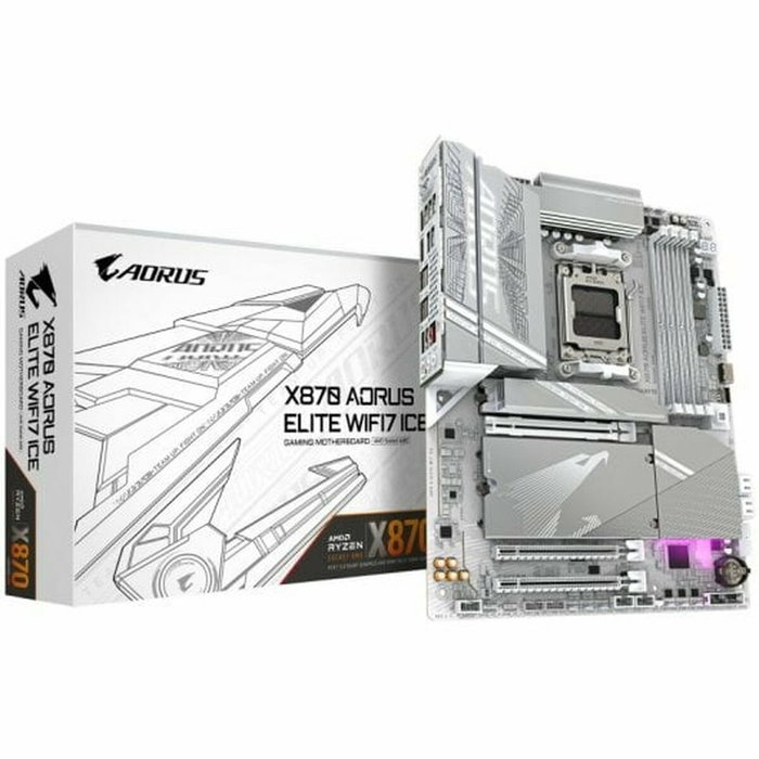 Gigabyte X870 AORUS ELITE WF7 ICE White