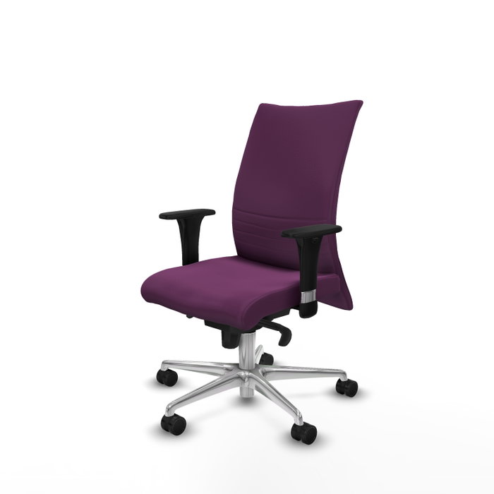Piqueras Y Crespo Chaise de bureau Albacete, mécanisme Synchrone, Similicuir Morado Piqueras Y Crespo Chaise de bureau Albacete, mécanisme Synchrone, Similicuir Morado