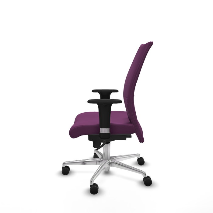 Piqueras Y Crespo Chaise de bureau Albacete, mécanisme Synchrone, Similicuir Morado Piqueras Y Crespo Chaise de bureau Albacete, mécanisme Synchrone, Similicuir Morado