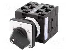 EATON ELECTRIC Commutateur à cames étoile-triangle 32A 0-Y-Δ 3 positions stables