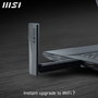 MSI GUBE65 Adaptateur réseau USB WiFi 7 BE6500 Noir