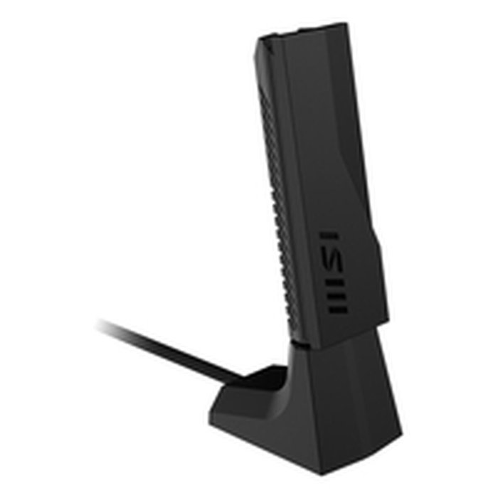 MSI GUBE65 Adaptateur réseau USB WiFi 7 BE6500 Noir MSI GUBE65 Adaptateur réseau USB WiFi 7 BE6500 Noir