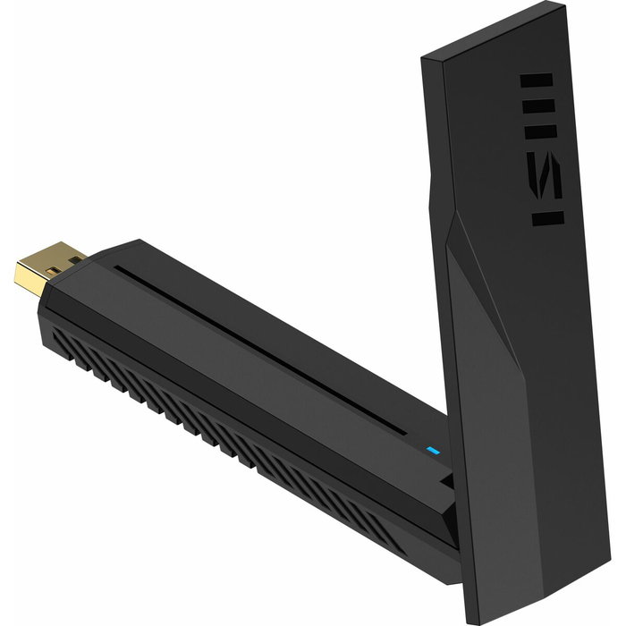 MSI GUBE65 Adaptateur réseau USB WiFi 7 BE6500 Noir MSI GUBE65 Adaptateur réseau USB WiFi 7 BE6500 Noir