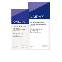 Kaidax Lotion Forte - Spray Fortifiant et Anti-Chute Capillaire - Coffret avec Lotion 100 ml et Shampoing 200 ml
