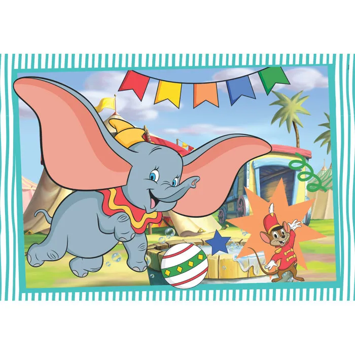 Clementoni - Coffret 2 puzzles Disney Classic de 20 pièces chacun - Chaque puzzle 27 x 18 cm