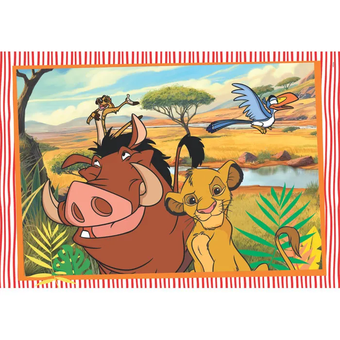 Clementoni - Coffret 2 puzzles Disney Classic de 20 pièces chacun - Chaque puzzle 27 x 18 cm