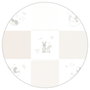 Roba Parc hexagonal FOX & BUNNY Blanc laqué