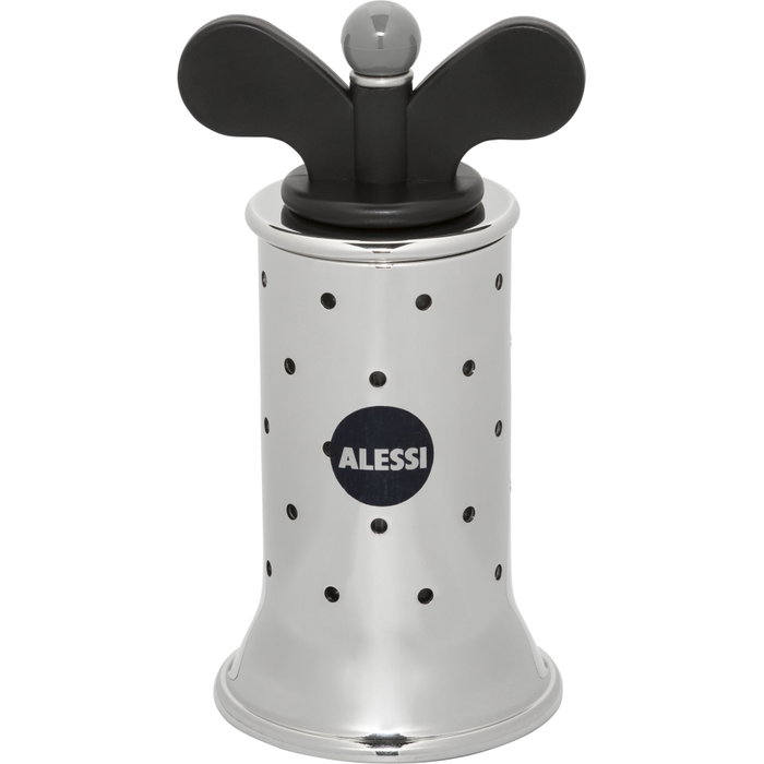 Alessi Moulin à poivre 9098 B noir et argenté