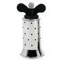 Alessi Moulin à poivre 9098 B noir et argenté