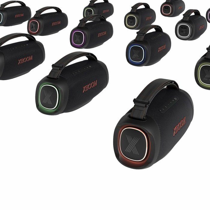 Haut-parleurs bluetooth portables LG XG2TBK Noir 5 W Haut-parleurs bluetooth portables LG XG2TBK Noir 5 W