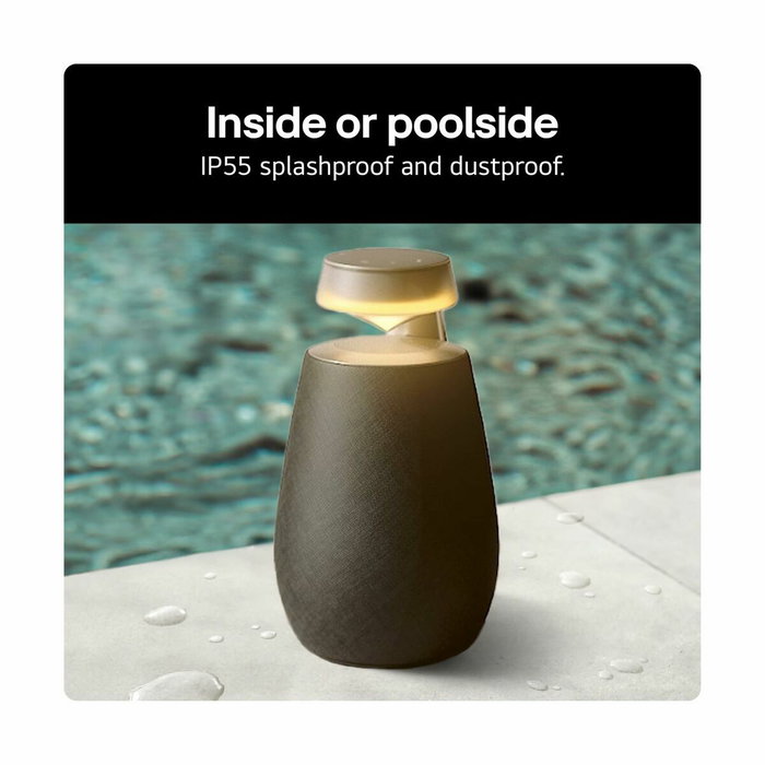 Haut-parleurs bluetooth portables LG XG2TBK Noir 5 W Haut-parleurs bluetooth portables LG XG2TBK Noir 5 W