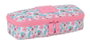 Safta Portatodo reciclado Moos 'Flores' - Rangement enfant en bois recyclé, motif fleurs, 22 x 5 x 8 cm, à partir de 3 ans
