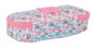 Safta Portatodo reciclado Moos 'Flores' - Rangement enfant en bois recyclé, motif fleurs, 22 x 5 x 8 cm, à partir de 3 ans