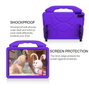 eSTUFF Coque antichoc avec poignée pour iPad 9,7" (tous modèles) - Protection enfant - Violet