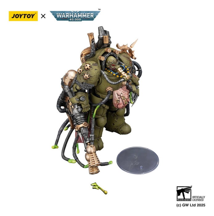Joy Toy (CN) Warhammer 40,000 figurine Death Guard Lord of Virulence avec Power Fist et Twin Plague Spewer Joy Toy (CN) Warhammer 40,000 figurine Death Guard Lord of Virulence avec Power Fist et Twin Plague Spewer