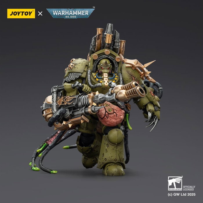 Joy Toy (CN) Warhammer 40,000 figurine Death Guard Lord of Virulence avec Power Fist et Twin Plague Spewer Joy Toy (CN) Warhammer 40,000 figurine Death Guard Lord of Virulence avec Power Fist et Twin Plague Spewer