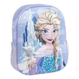 Cerdà Sac à Dos Enfant 3D Frozen, 25 x 31 x 10 cm, Bleu, Recommandé à partir de 3 ans