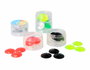 Innspiro Set de Gemmes Acryliques Circulaires 25mm Couleurs Fluo