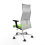 Piqueras y Crespo Chaise de Bureau Albacete Pistache et Blanc