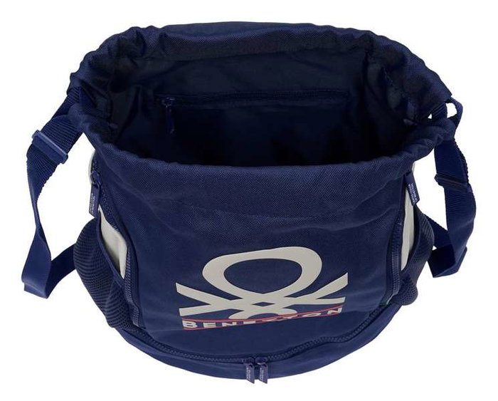 Benetton Sac à dos "Varsity" pour enfant et adulte, 35 x 40 x 1 cm