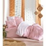 BigBuy Home Parure de couette Rose 220 x 240 cm