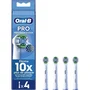 Oral-B Pro Precision Clean - Lot de 4 brossettes de rechange pour brosses à dents électriques - Nettoyage supérieur de la plaque