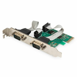 DIGITUS DS-30000-1 Carte série PCIe avec 2 ports D-Sub 9pin mâle