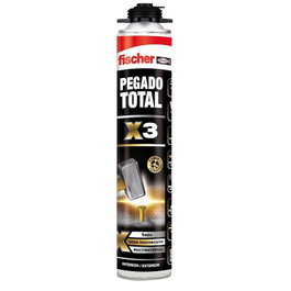 FISCHER Pegado Total X3 Adhésif de montage en mousse 750 ml