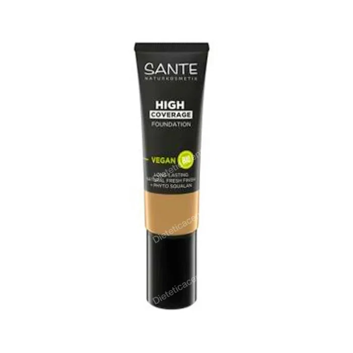 Sante Naturkosmetik Fond de teint fluide haute couverture 04 Cool Beige 25 ml - Teint naturel et uniforme - Formule vegan avec huile de pépins de raisin Sante Naturkosmetik Fond de teint fluide haute couverture 04 Cool Beige 25 ml - Teint naturel et uniforme - Formule vegan avec huile de pépins de raisin