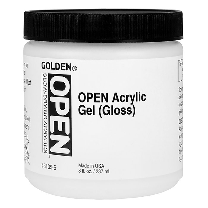Golden Open Acrylic Gel (Gloss) 237 ml Golden Open Acrylic Gel (Gloss) 237 ml