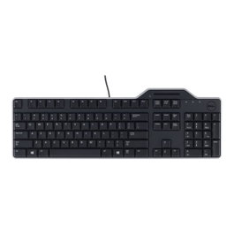Dell KB813 Clavier USB avec Lecteur Smartcard - QWERTY Français - Noir