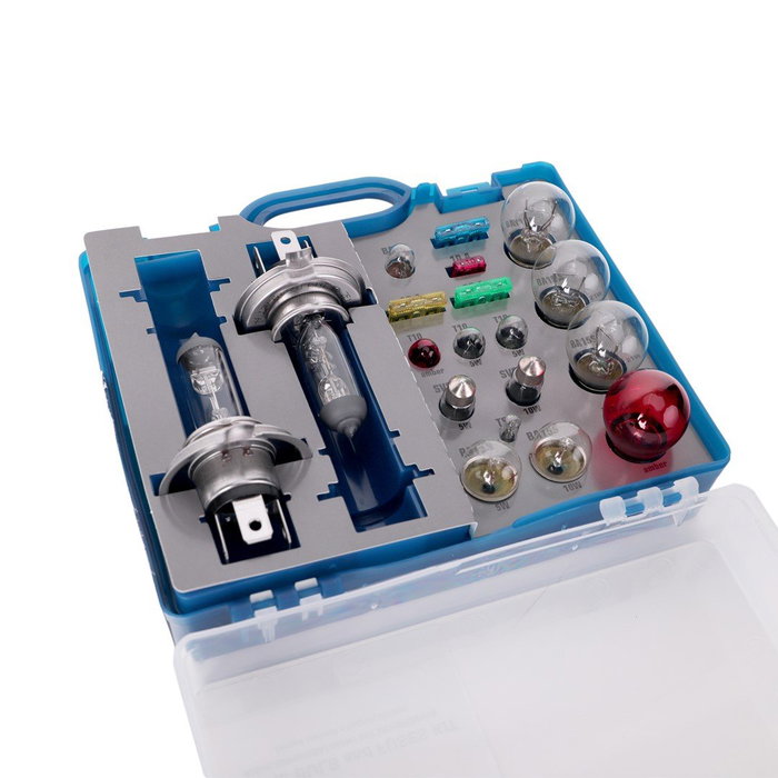 M-Tech Kit d'ampoules 19 pièces - 2x H4 12V M-Tech Kit d'ampoules 19 pièces - 2x H4 12V
