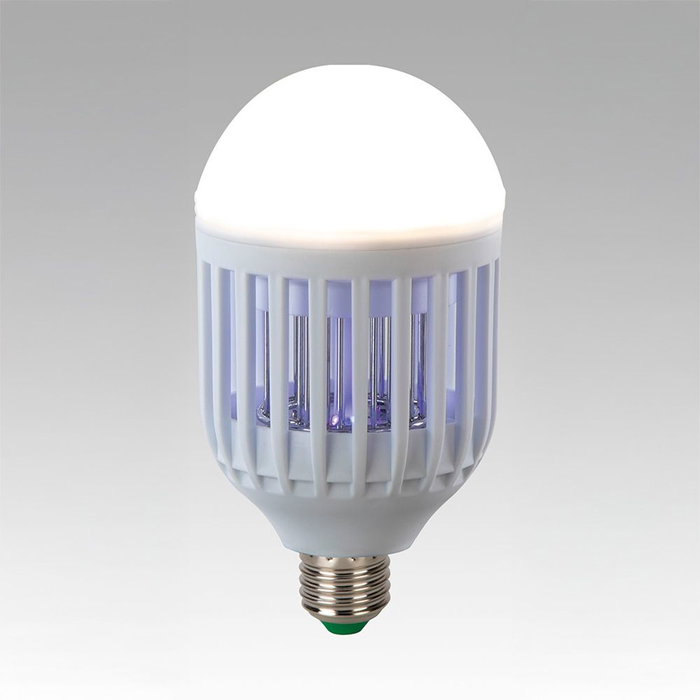 Jata Hogar Piège à moustiques intérieur/extérieur avec ampoule LED UV 5W 30m² IP20 Ø7,8 x 15,5 cm Jata Hogar Piège à moustiques intérieur/extérieur avec ampoule LED UV 5W 30m² IP20 Ø7,8 x 15,5 cm