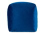 Giftdecor Puff Carré Velours 30x30 cm Bleu (Set de 4)