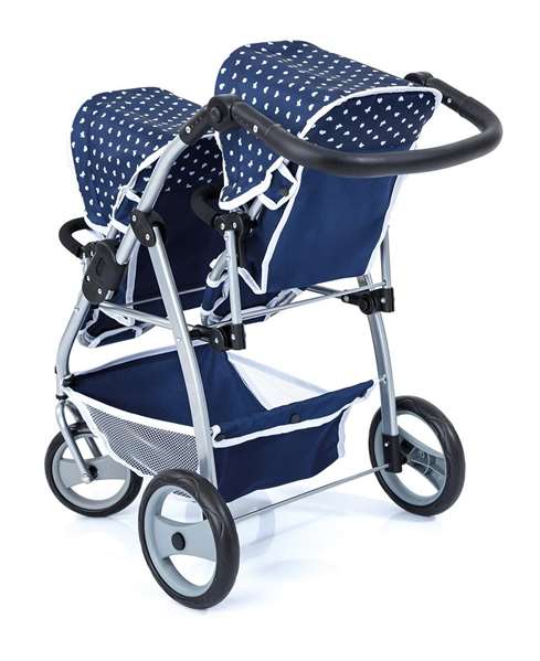 Reig Landau pour poupées jumelles Twin Tandem, Bleu, 73 x 63 x 46 cm