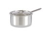 Kinvara Casserole en Aluminium avec Couvercle 20 cm - Argentée, Capacité 3L (Set de 10)