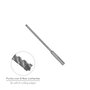 WOLFPACK LINEA PROFESIONAL Broca SDS Plus Ø 5 x 160 mm pour béton armé
