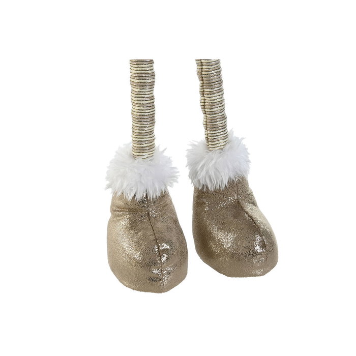 Home ESPRIT Décorations de Noël Gnome Blanc Beige (2 Unités) Home ESPRIT Décorations de Noël Gnome Blanc Beige (2 Unités)