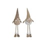 Home ESPRIT Décorations de Noël Gnome Blanc Beige (2 Unités)