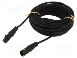 GOOBAY Câble XLR mâle 3pin vers XLR femelle 3pin 15m