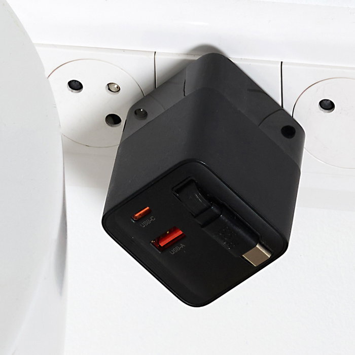 Be Mix Adaptateur de courant USB-C et USB-A Be Mix Adaptateur de courant USB-C et USB-A