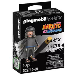Playmobil Naruto Shippuden Hiruzen avec bâton de combat et accessoires amovibles