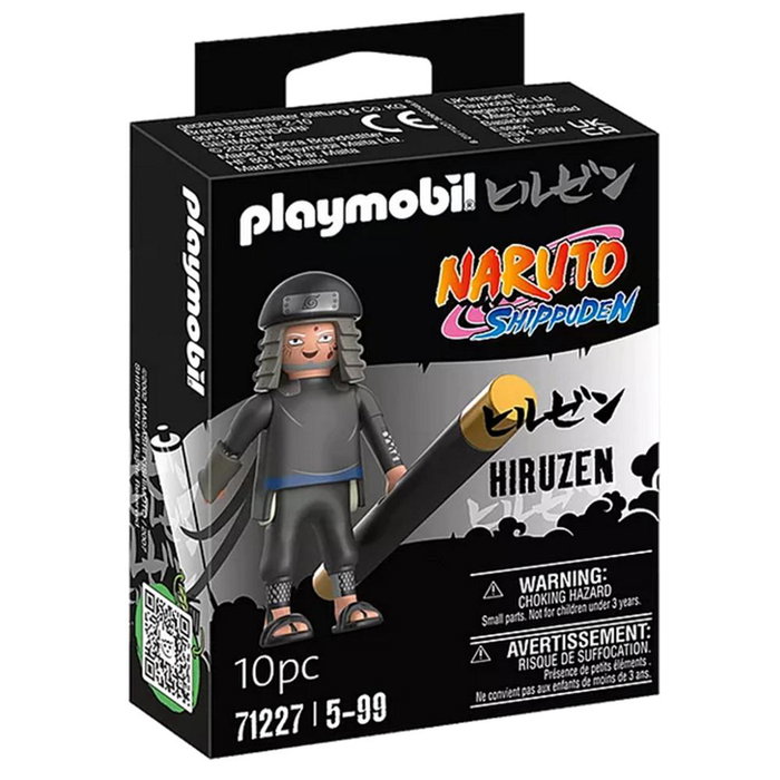Playmobil Naruto Shippuden Hiruzen avec bâton de combat et accessoires amovibles Playmobil Naruto Shippuden Hiruzen avec bâton de combat et accessoires amovibles